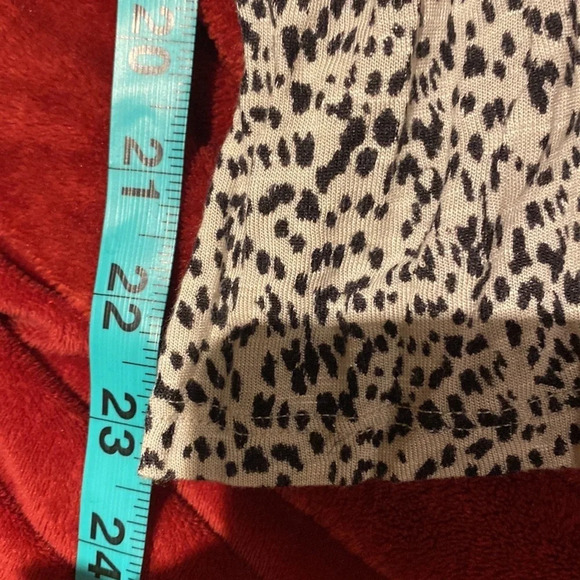 H&M Comfy animal Print long open Cardigan  Sz L - Picture 11 of 15